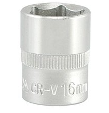 [YT-3811] COPA CORTA HEXAGONAL 16MM 3/8" 6 PT CRV YT-3811