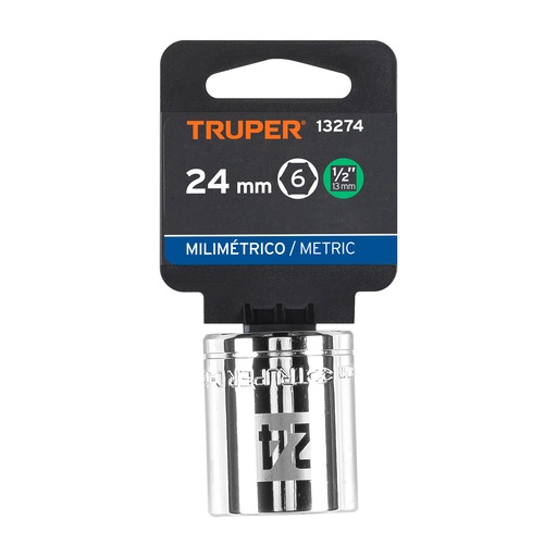 [13274] COPA HEXAGONAL R1/2 X 24MM 13274 TRUPER