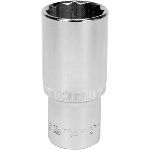 [YT-12947] COPA LARGA 27MM 1/2 12PT CRV YT-12947 YATO