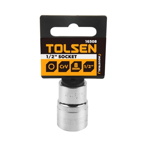 [16508] COPA MILIMETRICA INDUSTRIAL DE 1/2" DE 08MM 16508 TOLSEN