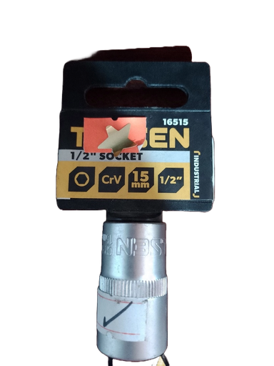 [16515] COPA MILIMETRICA INDUSTRIAL DE 1/2" DE 15MM 16515 TRUPER