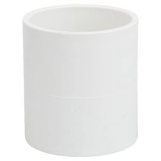 [50374-1] COPLA UNION PVC DRENAJE 4" BLANCA