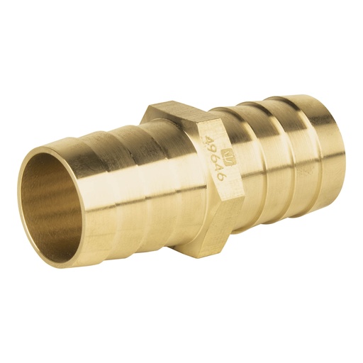 [49646] COPLE INSERCION DE LATON 1" PARA POLIDUCTO NEGRO 49646 FOSET