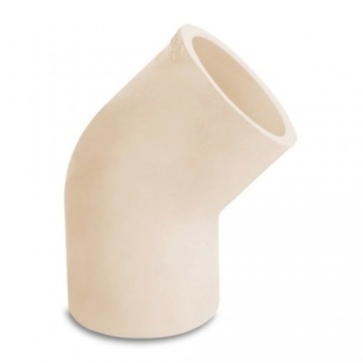 [50523] CPVC CODO 45 GRADOS 3/4"