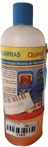 [3162] 1/2 LITRO AGUARRAS