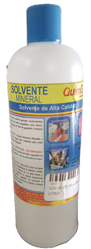 [3023] 1/2 LITRO SOLVENTE MINERAL