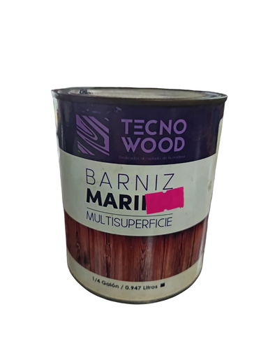 [14731.] 1/4 TECNOWOOD BARNIZ NOGAL