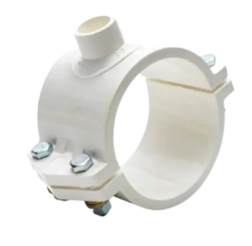 [50239] ABRAZADERA PVC DOMICILIAR 6"X1/2"