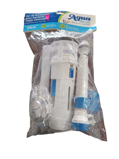 [P-11449] ACCESORIO #05 P/SANITARIO PUSH P-11449 AQUA BLUE