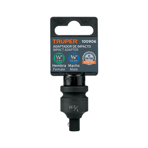[100906] ADAPTADOR DE IMPACTO 1/2' X 3/8'