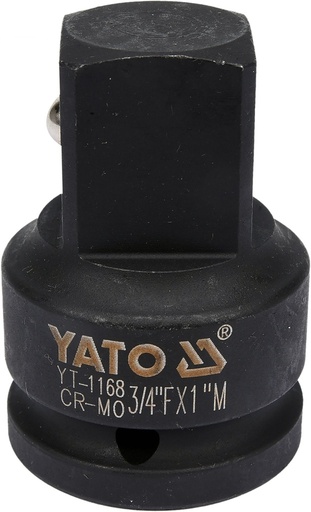 [YT-1168] ADAPTADOR DE IMPACTO DE 3/4 A 1 YT-1168 YATO