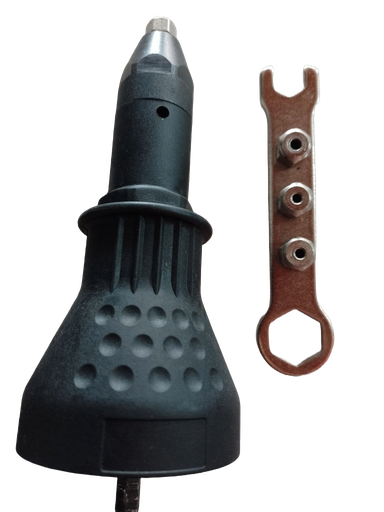 [13127] ADAPTADOR DE REMACHADORA PARA BARRENO 1/4" 6.35 MM