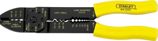 [84-223] ALICATE PRENSA TERMINAL 9" 10/100 84-223 STANLEY