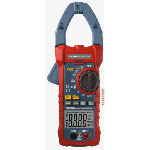 [883107] AMPERIMETRO DIGITAL GANCHO 1000A 883107 EXTOL