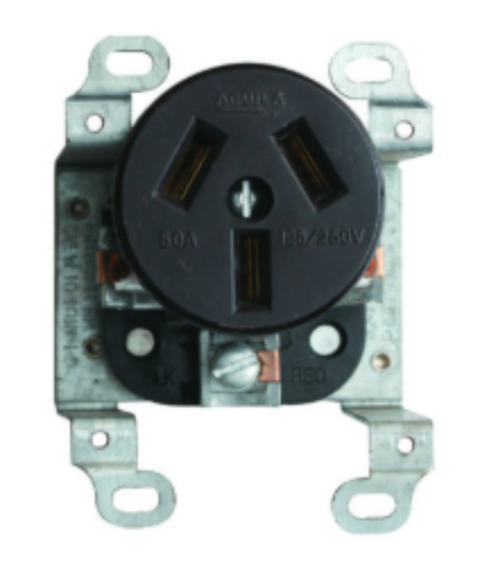 [ARN21] ARMADURA 50A 125-250V PARA ESTUFA PARA CAJA RECTANGULAR