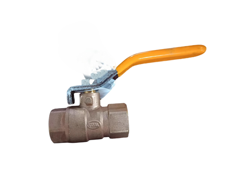 [X16-412] VALVULA DE BOLA DE BRONCE 125 SWP-400 WOG 3/8 X16-412 KUVAL