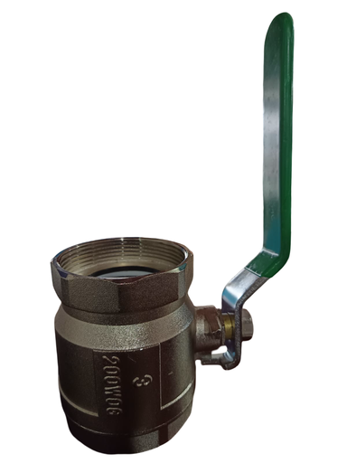 [X15-144] VALVULA DE BOLA ZINC 200 WOG DE 3 ITALY