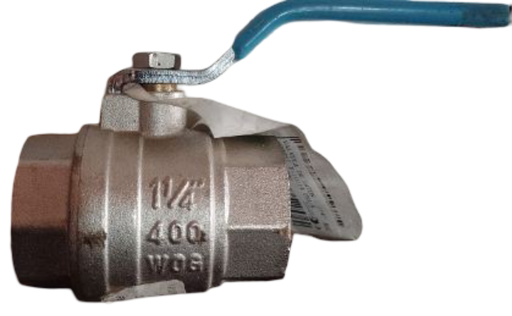 [Y-10114] VALVULA DE LATON 1 1/4" 400PSI USA-K