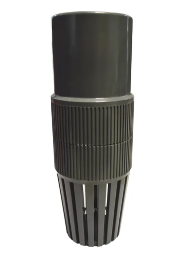 [X40-044] VALVULA DE PIE DE PVC 200PSI DE 3" CON ROSCA CHINA