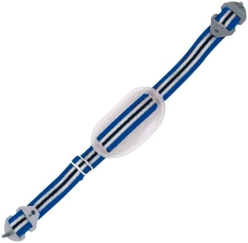 [14631.] BARBIQUEJO COLOR AZUL C/MENTONERA