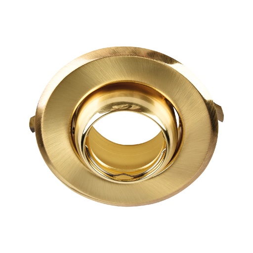 [MS-DL110-AB] BASE PARA OJO DE BUERY OCTAGONAL DORADO ANTIGUO