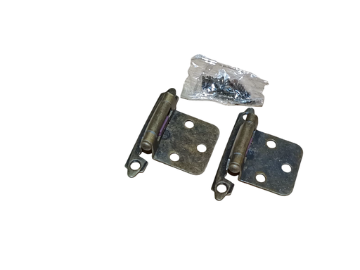 [B05-01] BISAGRA P/MUEBLE C/RESORTE BRONCE ANTIGUO