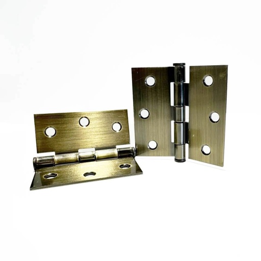 [T1307-032] BISAGRA PARA MUEBLE LATON ANTIGUO CT. 3" T1307-032 INDUMA