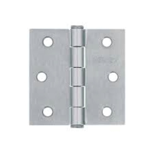 [43260] BISAGRA RECTANGULAR 2-1/2"", CROMO MATE
