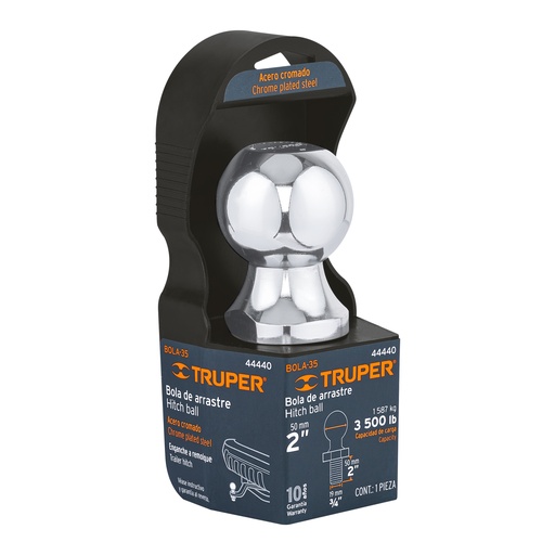 [44440] BOLA DE ARRASTRE, CAPACIDAD 3500 LB 44440 TRUPER