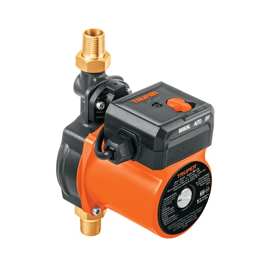[14635] BOMBA DE AGUA CON PRESURIZADOR DE 1/6 HP 14635 TRUPER