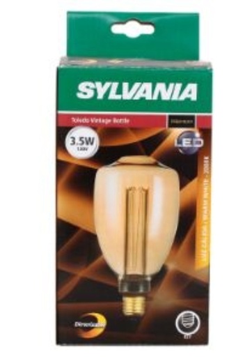 [P23187] BOMBILLA LED VINTAGE S92 3.5W BOTTLE P23187 SYLVANIA