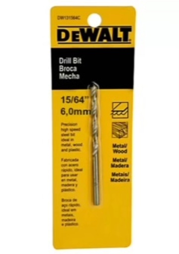 [DW131564C] BROCA PARA METAL 15/64 DW131564C DEWALT