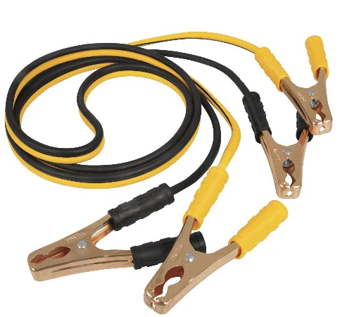 [22808] CABLES PASACORRIENTE 2.5M 125A 10AWG CON FUNDA 22808 TROPICAL PRETUL