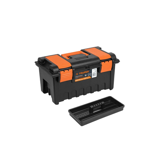 [11143] CAJA 19" CON COMPARTIMENTOS, NARANJA 11143 TRUPER