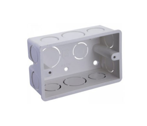 [13860.] CAJA PLASTICA RECTANGULAR