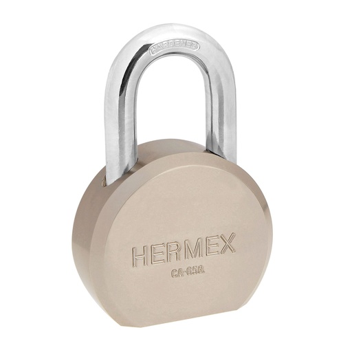 [43336] CANDADO ACERO, REDONDO, 65MM, PUNTOS 43336 HERMEX
