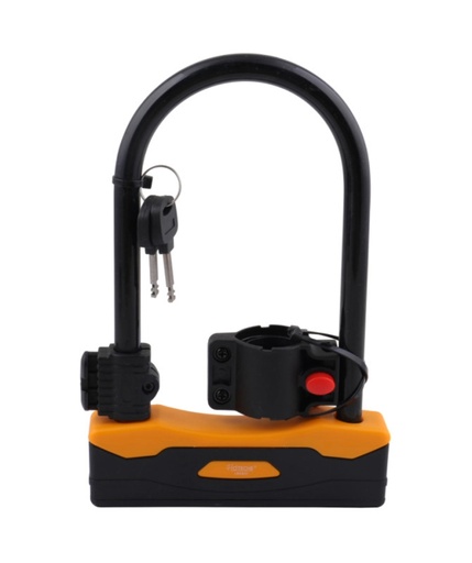 [H180801] CANDADO RIGIDO TIPO "U" - MOTO/BICICLETA H180801