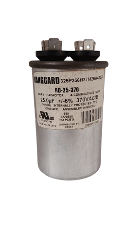 [14703.] CAPACITOR 25 UF 25-370VAC