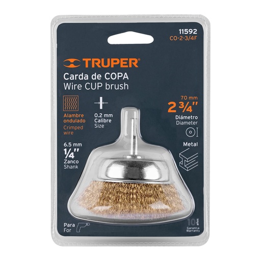 [11592] CARDA COPA P/TAL 2 3/4" 11592 TRUPER