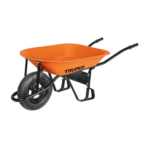 [11740] CARRETILLA C/LLANTA REFORZADA NARANJA 11740 TRUPER
