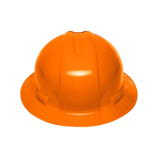 [10564] CASCO DE SEGURIDAD, NARANJA, ALA ANCHA 10564 TRUPER