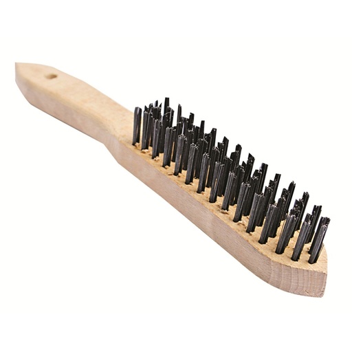 [CEP-A4] CEPILLO DE ALABRE CON MANGO MADERA DE 4 FILAS CEP-A4 KUVAL