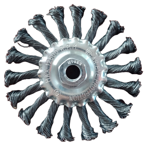 [MAX.R.P.M] CEPILLO DE ALAMBRE TRENZADO 4-1/2 M14