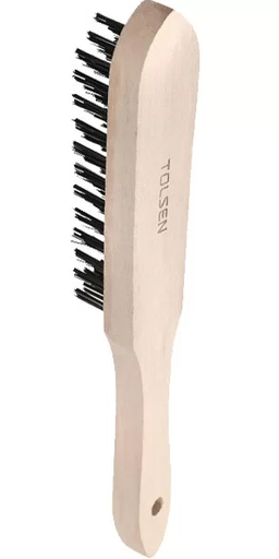 [32063] CEPILLO MANGO DE MADERA DE 5 FILAS