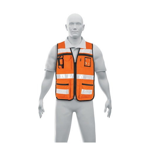 [14669] CHALECO BRIGADISTA NARANJA 14669 TRUPER