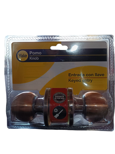 [BO1507-11V] CHAPA BOLA ENTRADA BOLTON US11 VIS BO1507-11V YALE