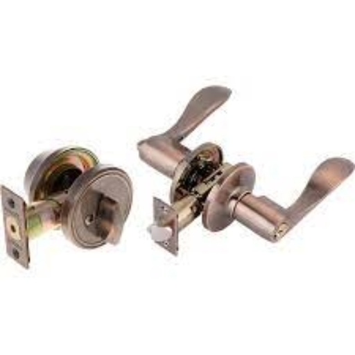 [V1500-JA-US5] CHAPA MANIVELA/CERROJO BRONCE ANT V1500JA-US5 TOLEDO