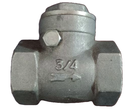 [CHH0BR04] CHEQUE HORIZONTAL ASIENTO DE HULE DE 3/4" 200 PSI, CHH0BR04 AQUA