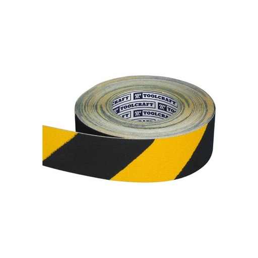 [TC5270] CINTA ANTIDERRAPANTE AMARILLO/NEGRO 2" X 5M