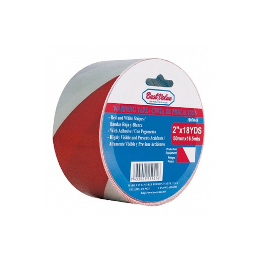 [H03048] CINTA DE PRECAUCION 2" X 18 YDS. ROJA H03048 BEST VALUE